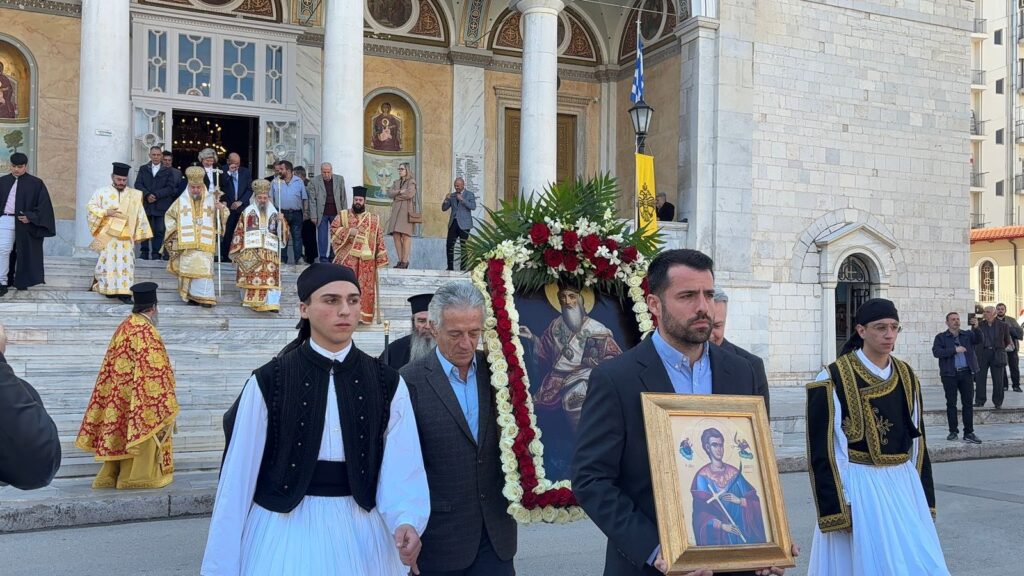 Οι Αρκάδες της Πάτρας στη μνήμη του Άγιου Γρηγόριου Ε’ και του Νεομάρτυρα Δημητρίου ΦΩΤΟ