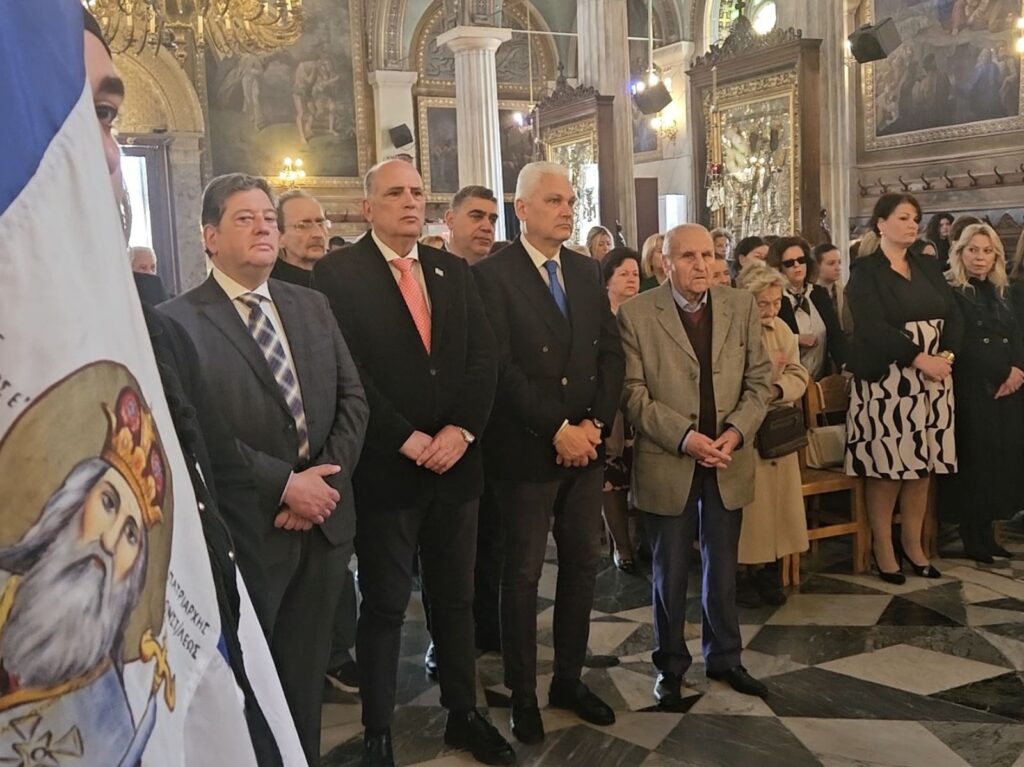 Τιμήθηκε η μνήμη του Αγίου Γρηγορίου Ε΄ στην Παντάνασσα ΦΩΤΟ