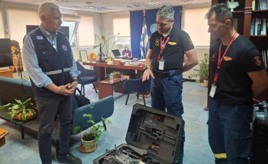 Αχαΐα: Αναβαθμισμένο drone στην Πυροσβεστική ΦΩΤΟ