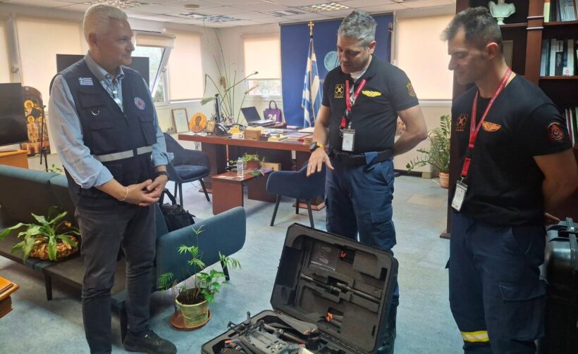 Αχαΐα: Αναβαθμισμένο drone στην Πυροσβεστική ΦΩΤΟ