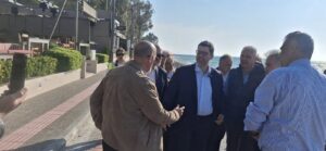 Αχαΐα: Σε Ρίο και Πάτρα για τα έργα ο υφυπουργός παρά των πρωθυπουργώ Θ. Κοντογεώργης ΦΩΤΟ