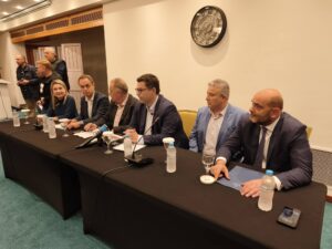 Πάτρα: Ο υφυπουργός παρά τω Πρωθυπουργώ Θ.Κοντογεώργης στην ΝΔ Αχαΐας - «Να αναδεικνύουμε το έργο μας» ΦΩΤΟ