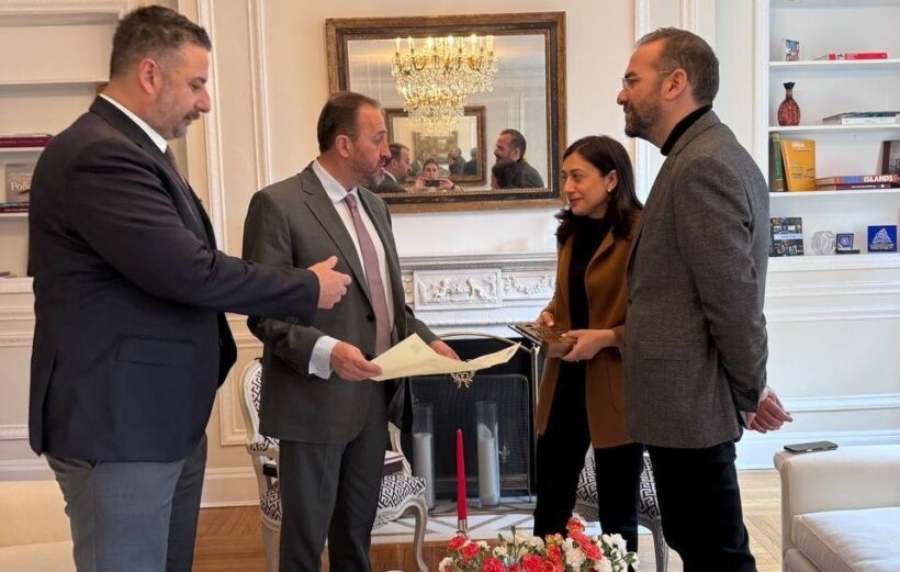 Συνάντηση Φαρμάκη με τη Γενική Πρόξενο της Ελλάδας στη Ν. Υόρκη ΦΩΤΟ