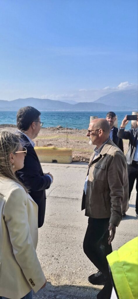 Αχαΐα: Σε Ρίο και Πάτρα για τα έργα ο υφυπουργός παρά των πρωθυπουργώ Θ. Κοντογεώργης ΦΩΤΟ