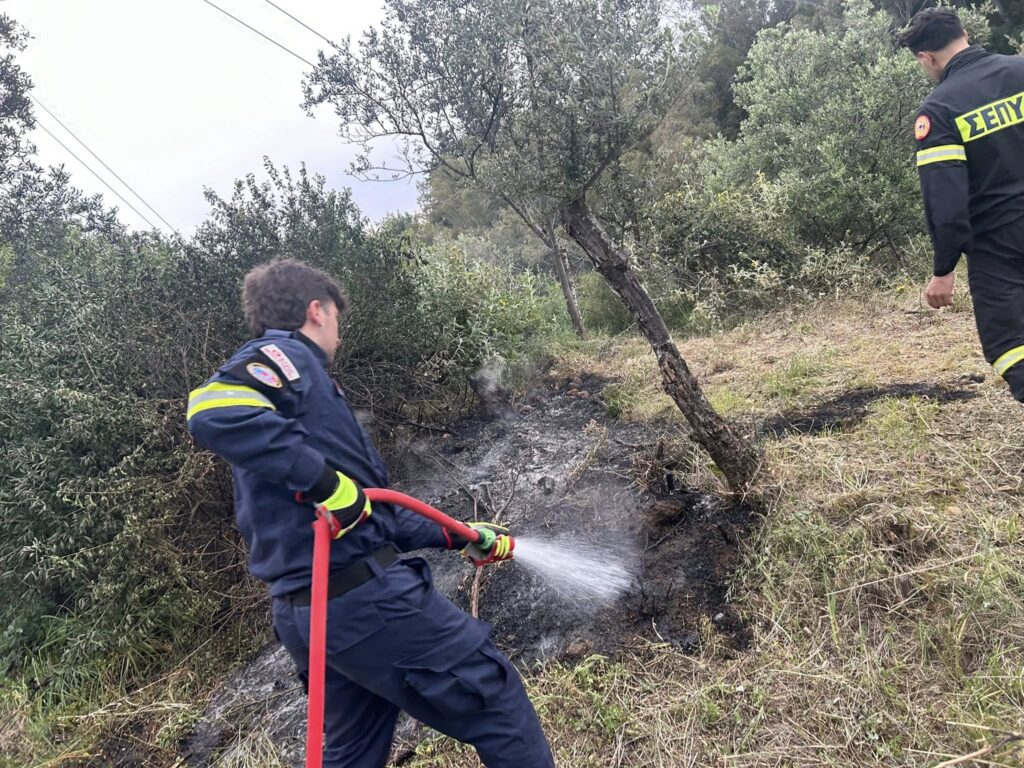 Πάτρα: Πυρκαγιά στο Γηροκομειό - Σε δύσβατο σημείο ΦΩΤΟ