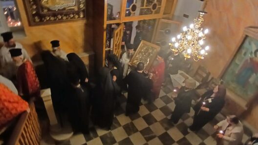 Η απόδοση της εορτής της Παναγίας Τρυπητής ΦΩΤΟ