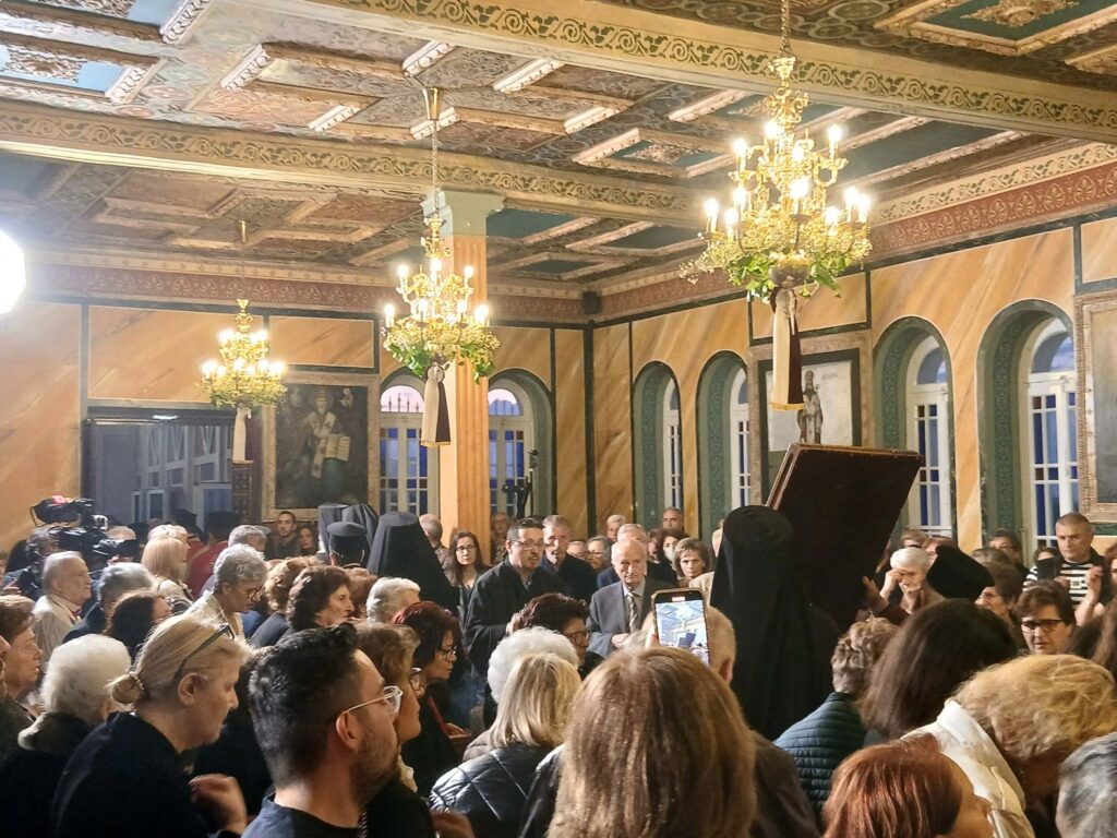 Η απόδοση της εορτής της Παναγίας Τρυπητής ΦΩΤΟ