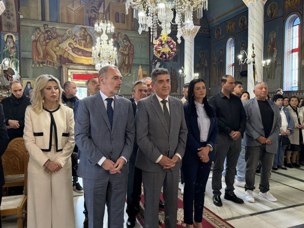 Ο δήμαρχος Δυτικής Αχαΐας Γρ.Αλεξόπουλος σε Αγιο Γεώργιο Απιδεώνα και Λάππα ΦΩΤΟ.