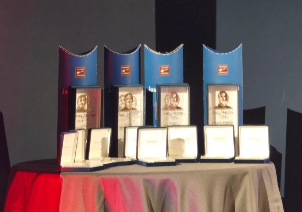 Η τελετή απονομής των Διεθνών Ποιητικών Βραβείων Jean Moreas, στο Μουσείο Πατρών ΦΩΤΟ