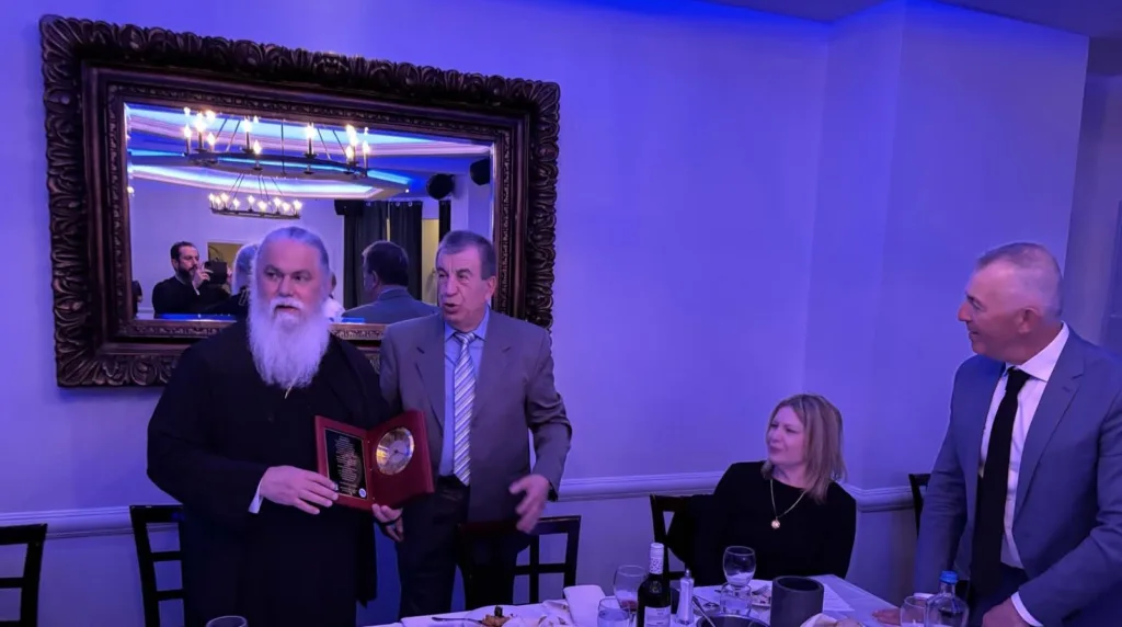 Ο Μητροπολίτης Καλαβρύτων και Αιγιαλείας Ιερώνυμος στους Αιγιώτες της Νέας Υόρκης ΦΩΤΟ