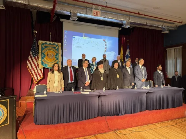 Αχαΐα: Συνάντηση του Μητροπολίτη Ιερωνύμου με τον Αρχιεπίσκοπο Αμερικής Ελπιδοφόρο ΦΩΤΟ