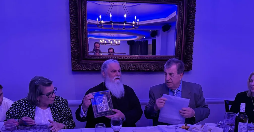 Ο Μητροπολίτης Καλαβρύτων και Αιγιαλείας Ιερώνυμος στους Αιγιώτες της Νέας Υόρκης ΦΩΤΟ