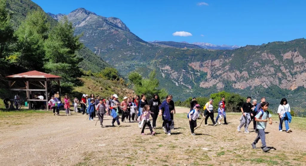 Πεζοπορία των Κατηχητικών του Αιγίου ΦΩΤΟ