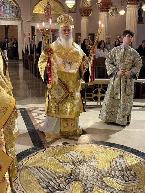 Ο Μητροπολίτης Καλαβρύτων και Αιγιαλείας Ιερωνύμου, για τις Μυροφόρες, στο Μανχάταν ΦΩΤΟ