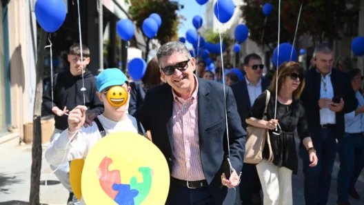 Ο περίπατος για τον αυτισμό από την «Πάλεια» Κάτω Αχαΐας ΦΩΤΟ