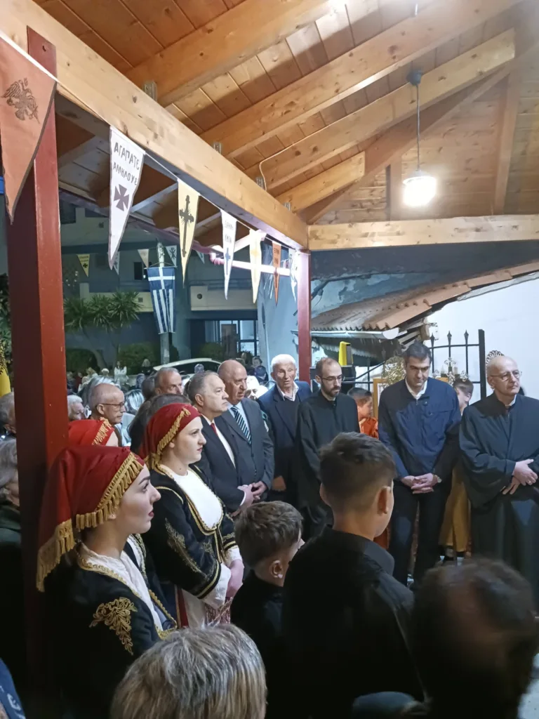 Περιφορά της εικόνας του Αγίου Νικοδήμου στο Ζαβλάνι Πατρών ΦΩΤΟ