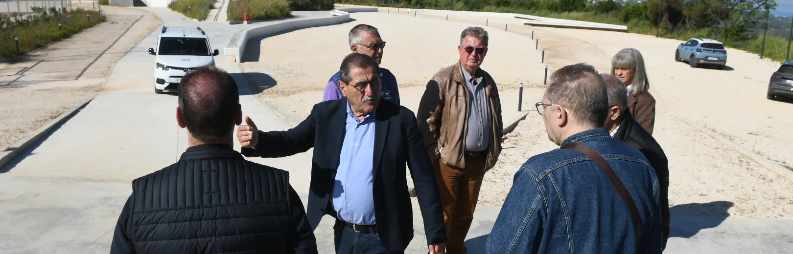 Κρήνη Πατρών: Ο Κ.Πελετίδης στη ανάπλαση του Θεάτρου, το Γήπεδο και το Πάρκινγκ ΦΩΤΟ