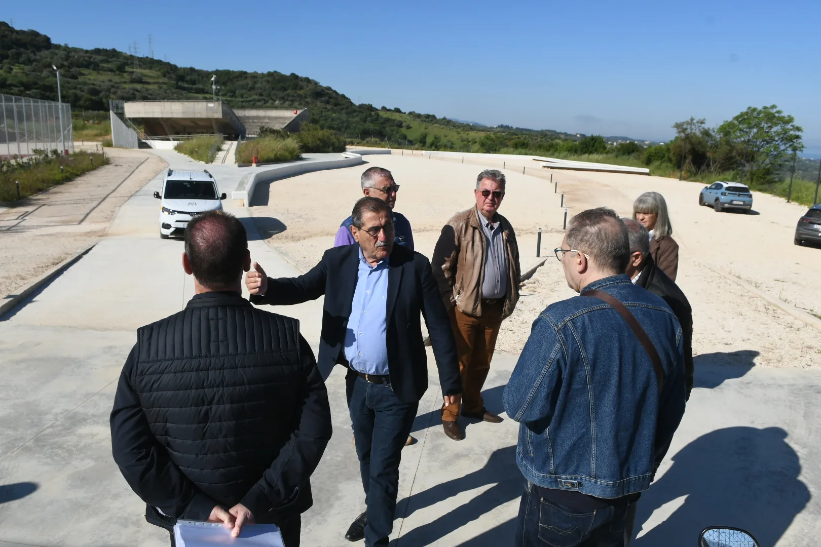 Κρήνη Πατρών: Ο Κ.Πελετίδης στη ανάπλαση του Θεάτρου, το Γήπεδο και το Πάρκινγκ ΦΩΤΟ