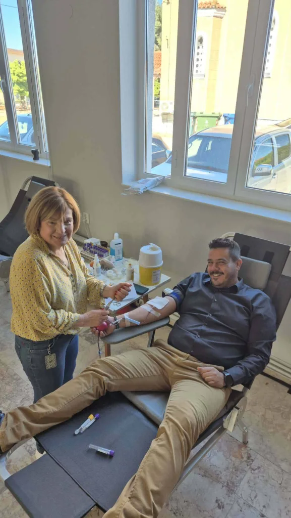 Εθελοντική αιμοδοσία στην Ενωση Τέμενης ΦΩΤΟ