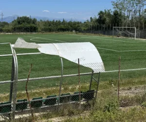 Κάτω Αχαΐα: Σπασμένο...το «Γήπεδο Σπάσματος» με ξηλώματα και ζημιές