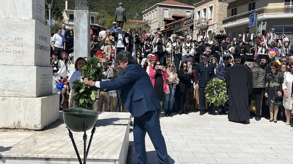 Η Κέρτεζη Καλαβρύτων, στο Λεβίδι, για τον ήρωα Στριφτόμπολα ΦΩΤΟ