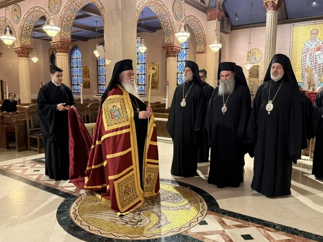 Ο Μητροπολίτης Καλαβρύτων και Αιγιαλείας Ιερωνύμου, για τις Μυροφόρες, στο Μανχάταν ΦΩΤΟ