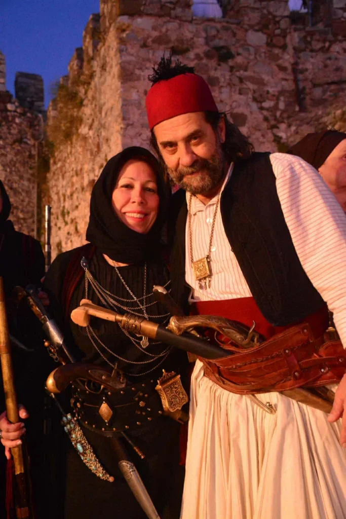 Το άγημα «Παναγιώτης Καρατζάς» Πάτρας στην απελευθέρωση της Ναυπάκτου ΦΩΤΟ