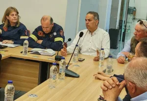 Αίγιο: Συντονισμός για τις πυρκαγιές στην περιοχή ΦΩΤΟ