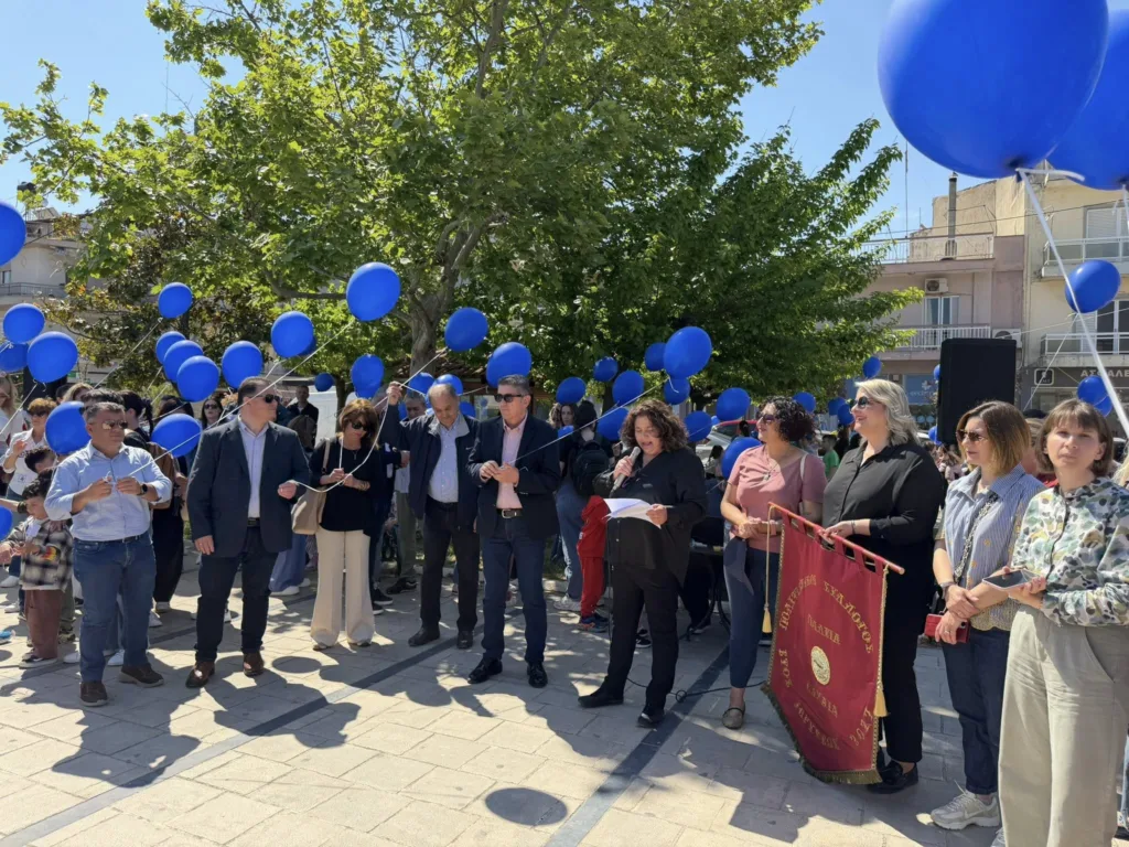 Ο περίπατος για τον αυτισμό από την «Πάλεια» Κάτω Αχαΐας ΦΩΤΟ