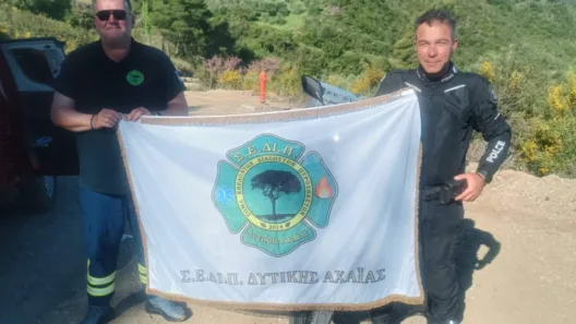 Οι εθελοντές Δυτικής Αχαΐας στο «Μονοπάτι της Εκεχειρίας» ΦΩΤΟ