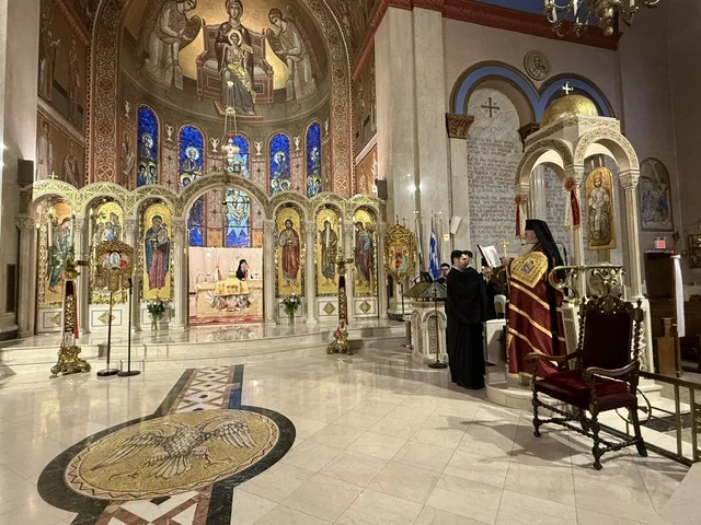 Ο Μητροπολίτης Καλαβρύτων και Αιγιαλείας Ιερωνύμου, για τις Μυροφόρες, στο Μανχάταν ΦΩΤΟ