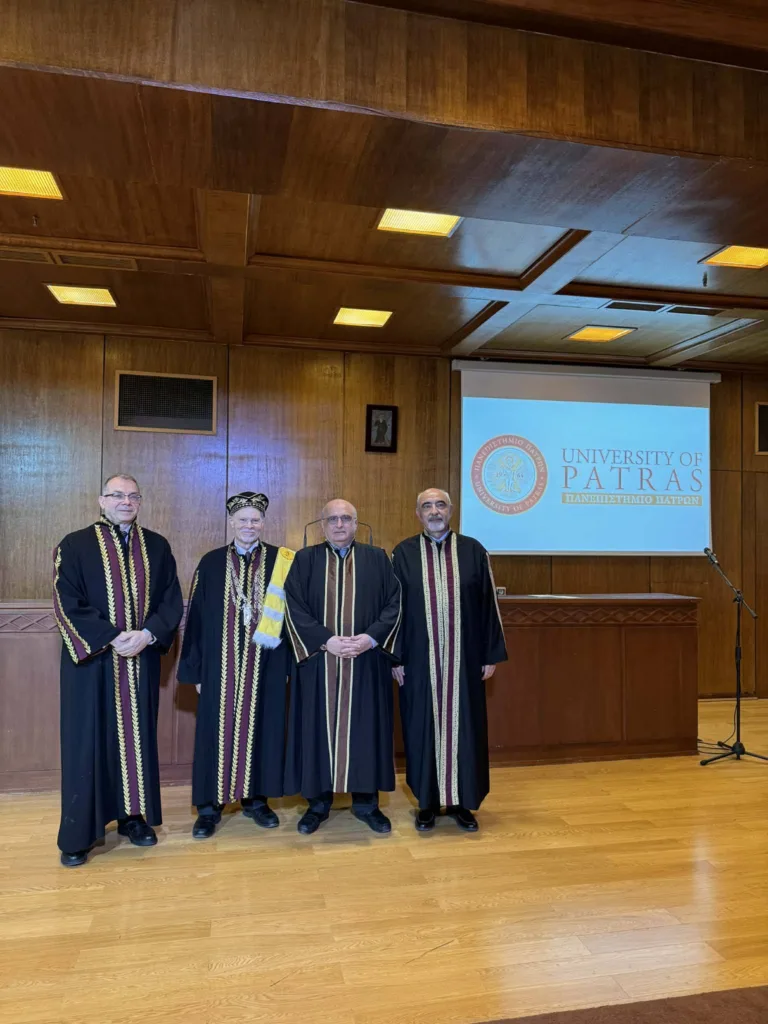 Το Πανεπιστήμιο Πατρών επιτιμοποίησε τον Dr. Glen Merlino ΦΩΤΟ