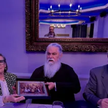 Ο Μητροπολίτης Καλαβρύτων και Αιγιαλείας Ιερώνυμος στους Αιγιώτες της Νέας Υόρκης ΦΩΤΟ