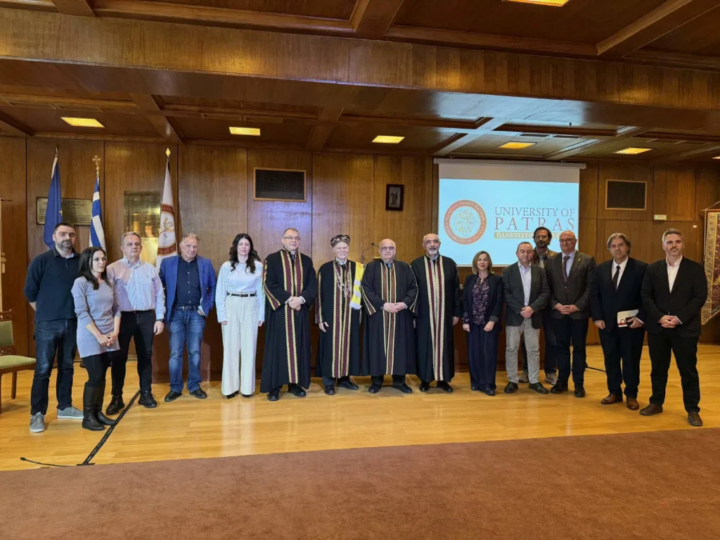 Το Πανεπιστήμιο Πατρών επιτιμοποίησε τον Dr. Glen Merlino ΦΩΤΟ