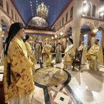 Ο Μητροπολίτης Καλαβρύτων και Αιγιαλείας Ιερωνύμου, για τις Μυροφόρες, στο Μανχάταν ΦΩΤΟ