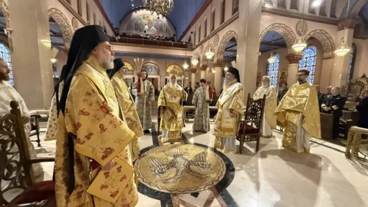 Ο Μητροπολίτης Καλαβρύτων και Αιγιαλείας Ιερωνύμου, για τις Μυροφόρες, στο Μανχάταν ΦΩΤΟ