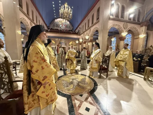 Ο Μητροπολίτης Καλαβρύτων και Αιγιαλείας Ιερωνύμου, για τις Μυροφόρες, στο Μανχάταν ΦΩΤΟ