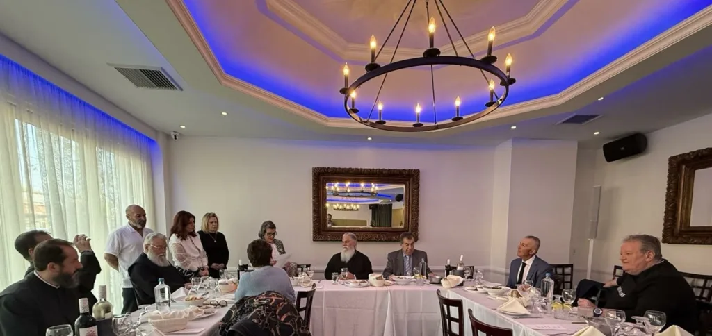 Ο Μητροπολίτης Καλαβρύτων και Αιγιαλείας Ιερώνυμος στους Αιγιώτες της Νέας Υόρκης ΦΩΤΟ