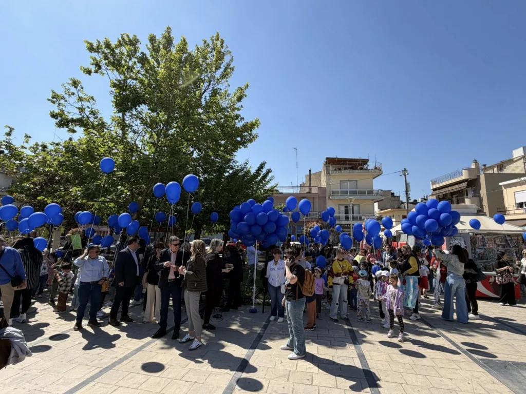 Ο περίπατος για τον αυτισμό από την «Πάλεια» Κάτω Αχαΐας ΦΩΤΟ