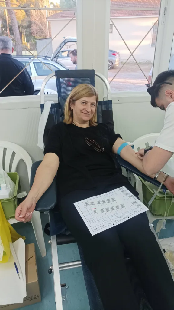 Αιμοδοσία από τον Σύλλογο Νιφοραιίκων ΦΩΤΟ