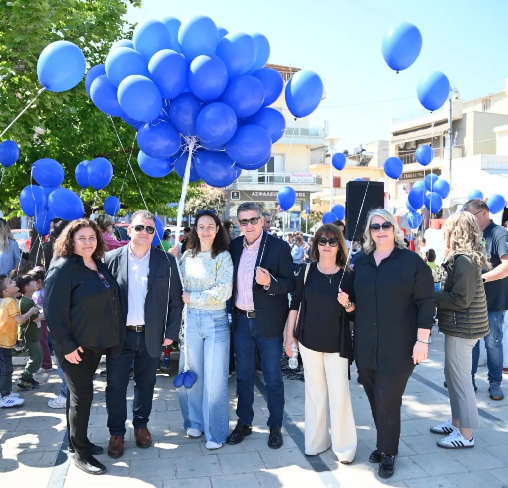 Ο περίπατος για τον αυτισμό από την «Πάλεια» Κάτω Αχαΐας ΦΩΤΟ