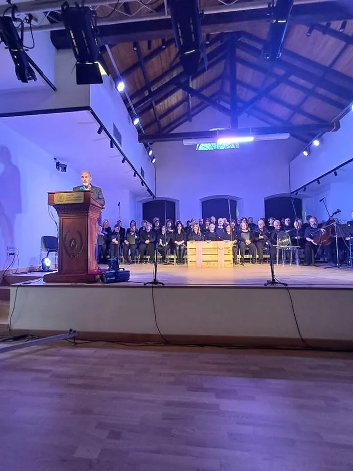 Το Μουσικό σχολείο, Χορωδία από Πάτρα και το Θεατρικό της ΕΛΜΕ στο Μεσολόγγι ΦΩΤΟ