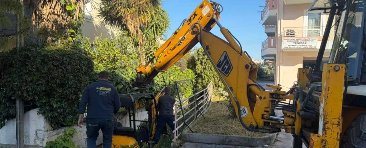 Πάτρα: Παρέμβαση στο ρέμα «Μαλαμαμούτης» υπό τον φόβο πλημμυρών ΦΩΤΟ