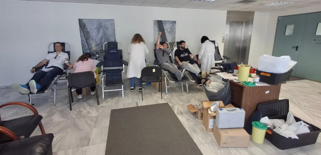 Εθελοντική αιμοδοσία στην Αντιπεριφέρεια Αχαΐας ΦΩΤΟ