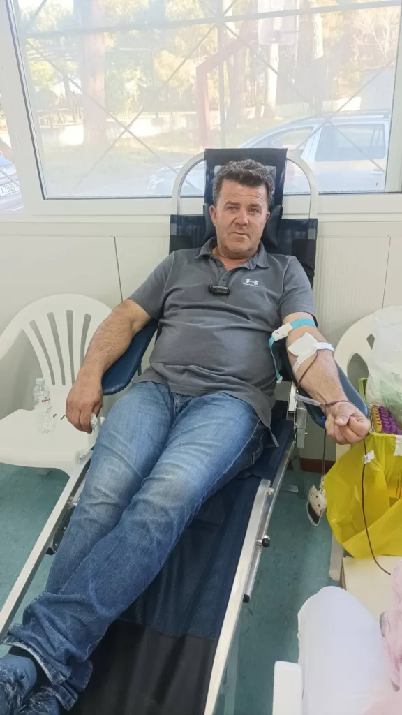 Αιμοδοσία από τον Σύλλογο Νιφοραιίκων ΦΩΤΟ