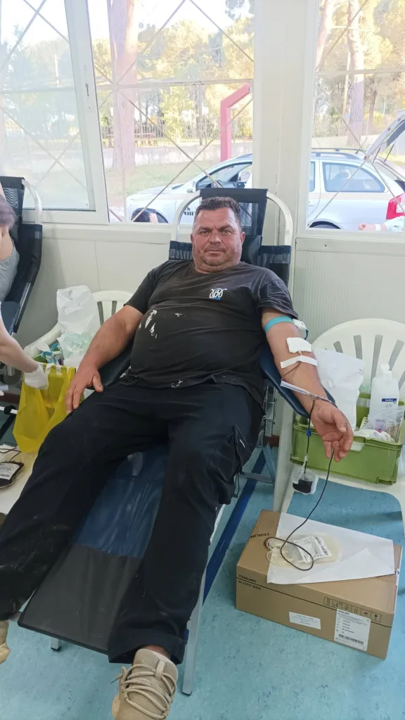 Αιμοδοσία από τον Σύλλογο Νιφοραιίκων ΦΩΤΟ