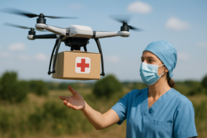 Πάτρα: Παρουσιάστηκε το ευρωπαϊκό έργο «Air4HEALTH» για άμεση μεταφορά ιατρικού υλικού με drones ΦΩΤΟ