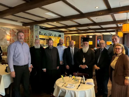 Στον Σύλλογο Καλαβρυτινών Νέας Υόρκης ο Μητροπολίτης Ιερώνυμος,