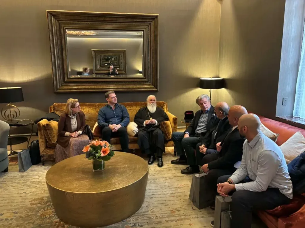 Στον Σύλλογο Καλαβρυτινών Νέας Υόρκης ο Μητροπολίτης Ιερώνυμος,