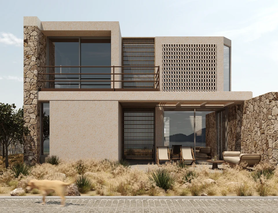 Αχαΐα: Η «απίστευτη» κατοικία «Un-Wind» σε γνωστή παραλία - Η φαντασία της αρχιτεκτονικής και η ευρηματικότητα του design ΦΩΤΟ